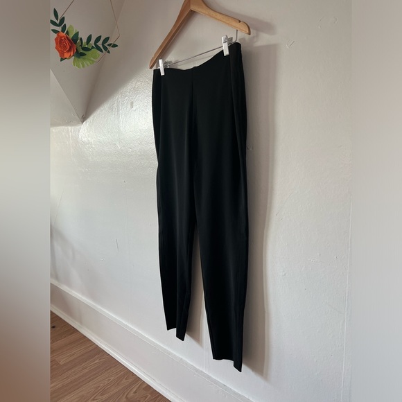 Simply Vera by Vera Wang sz 6 black dress pants ankle cropped side zip SPRING - Picture 7 of 13